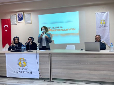 Bozkır MYO Mimari Restorasyon Programı tarafından düzenlenen "Sektör Buluşmaları-1-" Konferansımız Yapılmıştır.